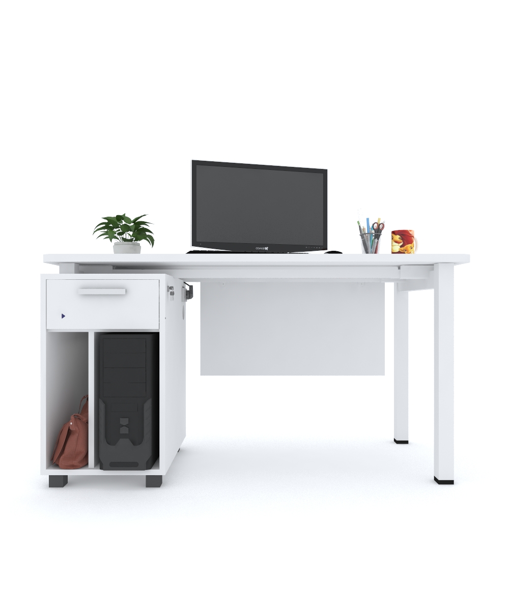 Quattro Desk with Drawer