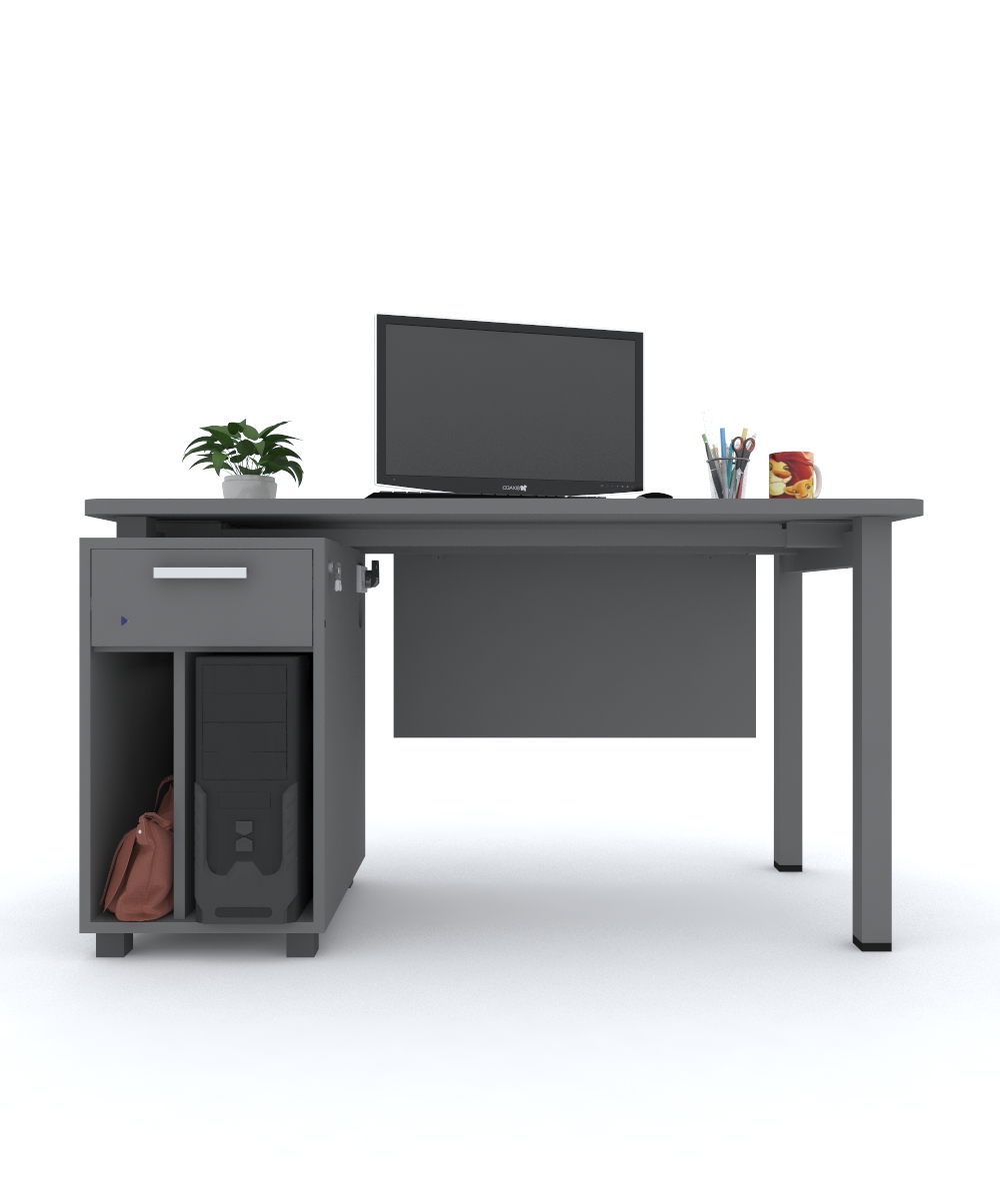 Quattro Desk with Drawer