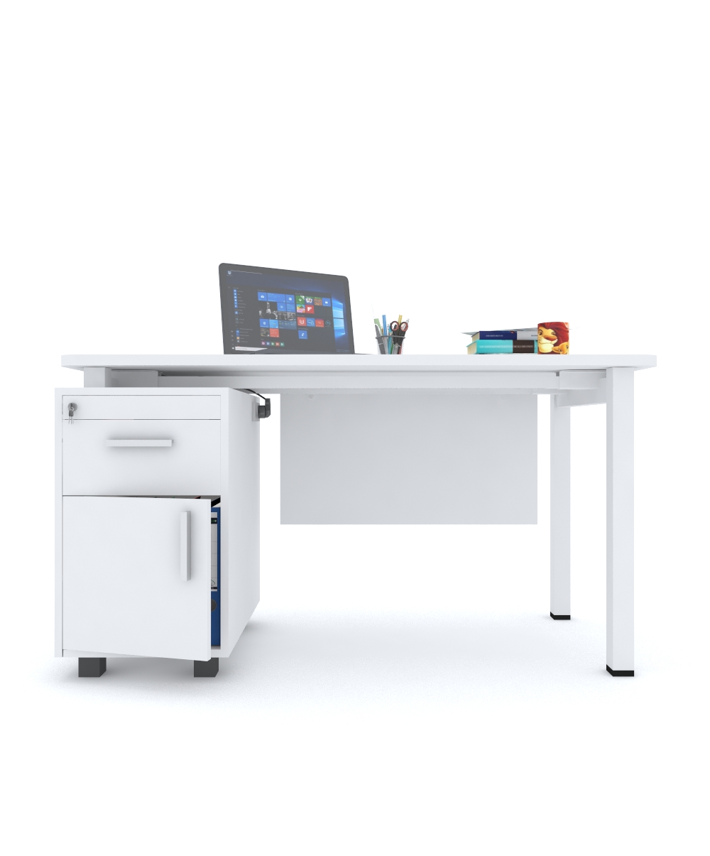 Quattro Desk with Drawer