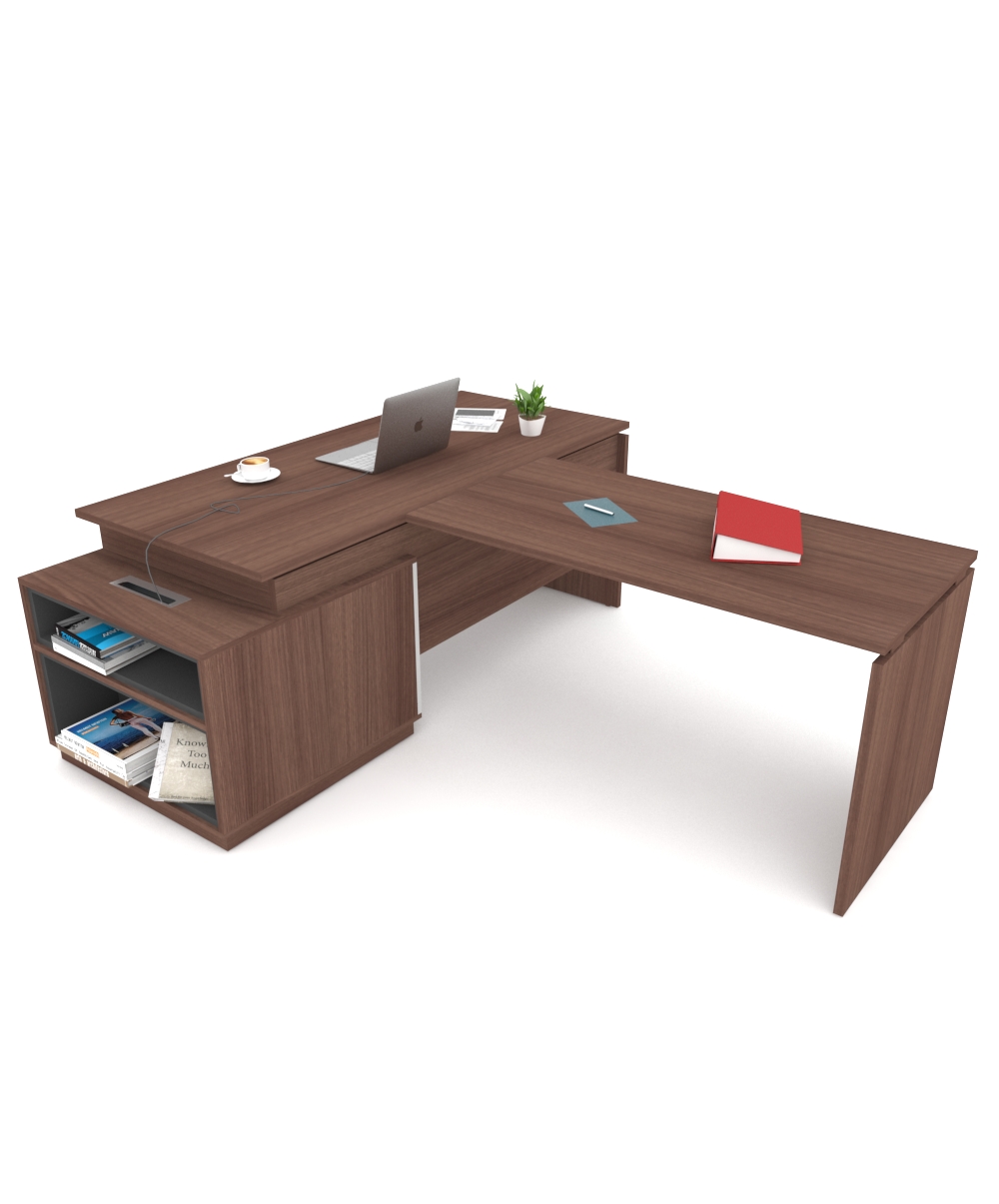 Gate Excutive Desk With Front Meeting