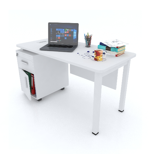 Quattro Desk with Drawer