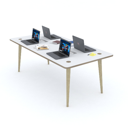 Domino Rectangular Meeting Table