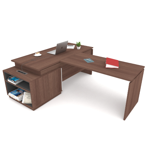 Gate Excutive Desk With Front Meeting